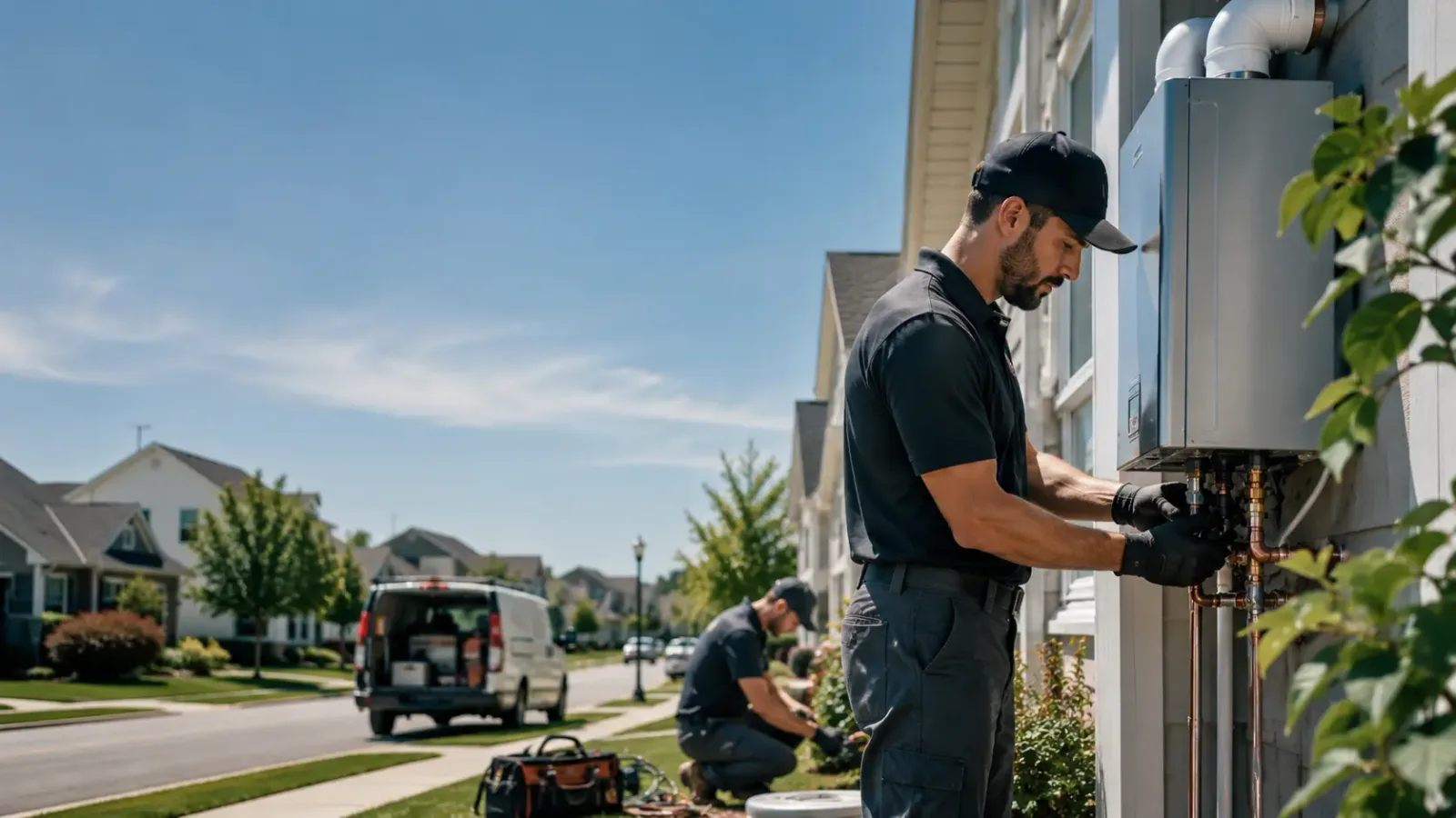 Tankless Water Heater Installation in Bellville, TX